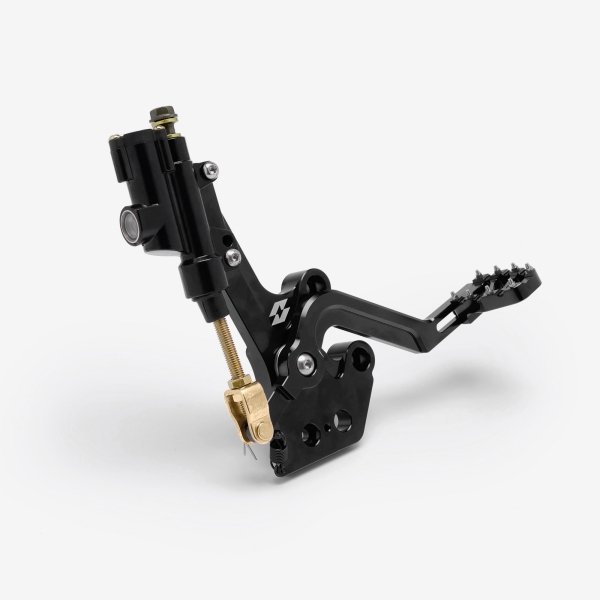 Second image of Full-E Charged Rear Aluminium Brake Pedal Black